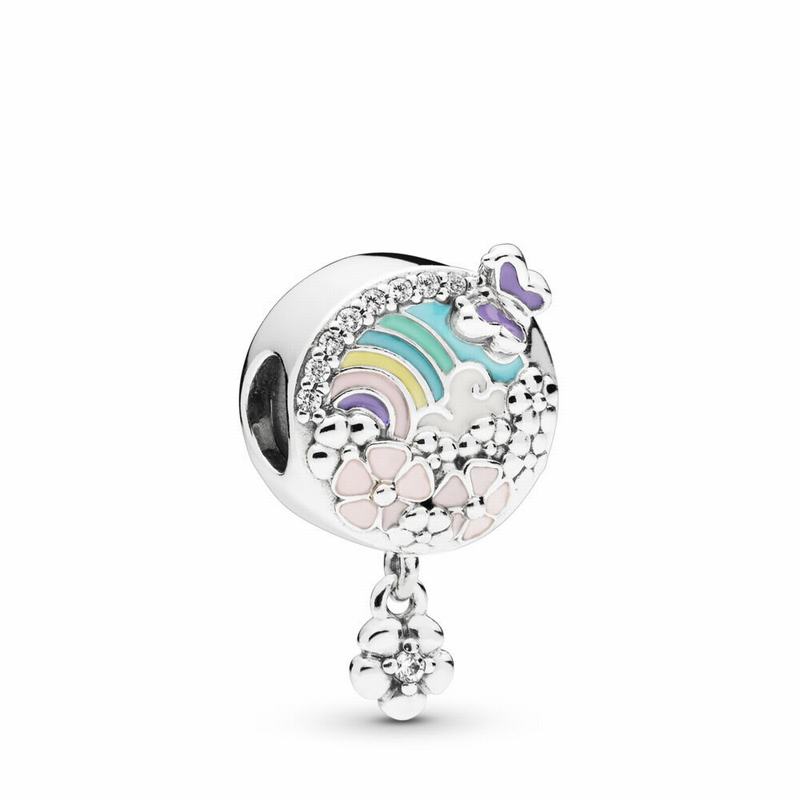 Pandora Australia Flower Color Story Charm - Sterling Silver | APZVEG957